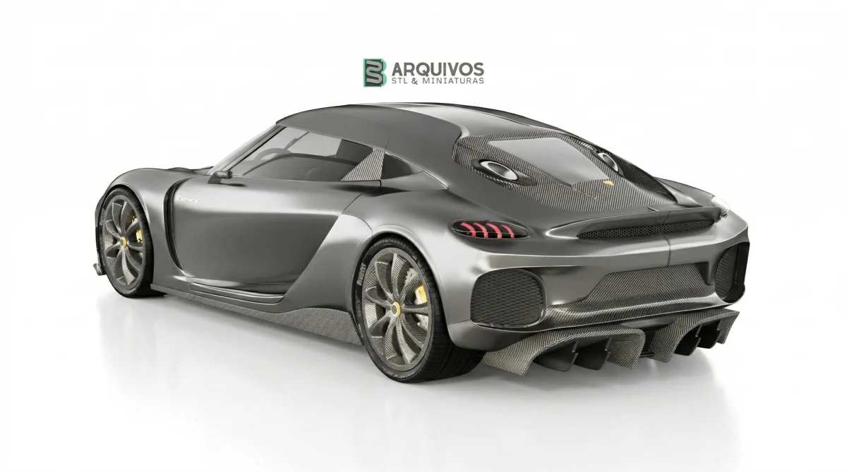 Modelo 3D STL - Koenigsegg Gemera 2021 — foto 4